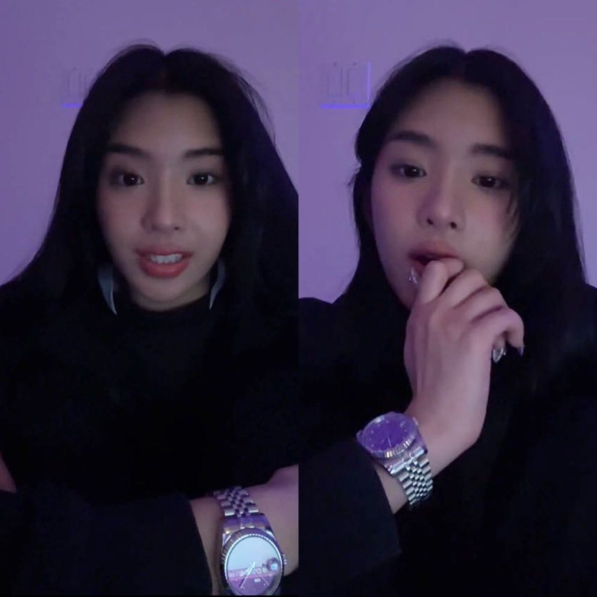 Sophia Laforteza Sports a Rolex Datejust 36 With an Aubergine Dial